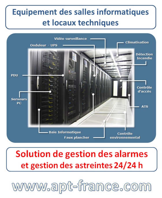 Equipement informatique de production gestion astreinte