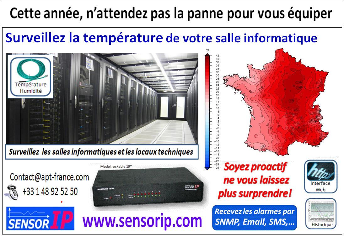 contrler temprature de vos centres informatiques