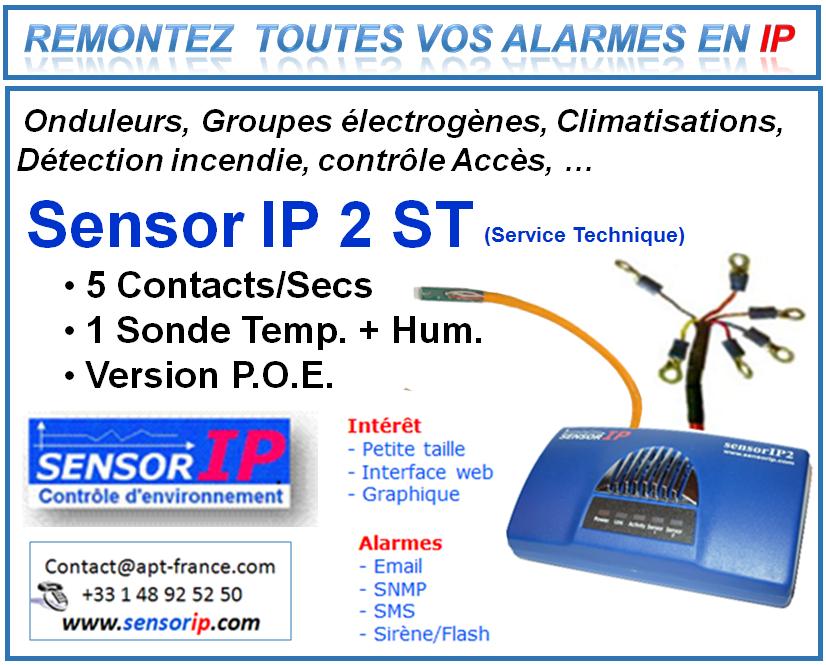 remonter alarmes en IP onduleurs groupes lcrognes climatisation